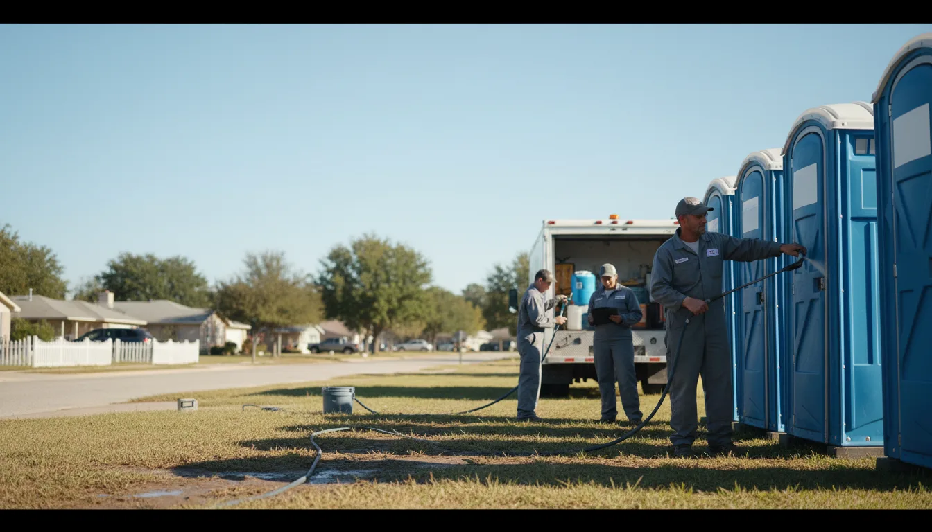 Long-Term Portable Toilet Rental in Farmdale, OH near me